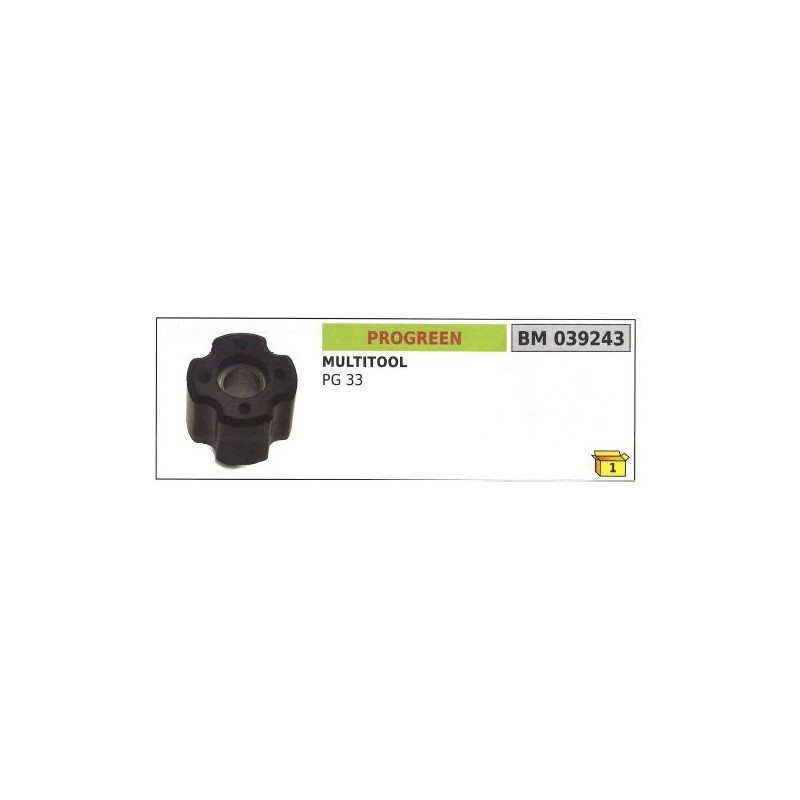 Vibration-dampening rod handle PROGREEN multitool PG 33 039243