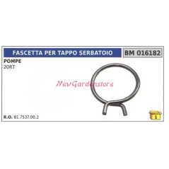 Fascetta per tappo serbatoio UNIVERSALE pompa Bertolini 20RT 016182 | NewgardenParts.com