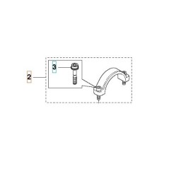 UPPER CLAMP 574555401 ORIGINAL HUSQVARNA | NewgardenParts.com