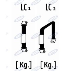 Tira de anclaje de poliéster para remolque y cisterna AMA 18733 | NewgardenParts.com