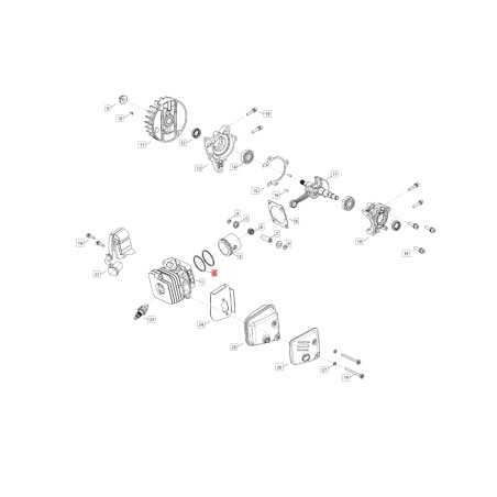 ORIGINAL BLUE BIRD Gummiband für Kettensäge CSP 280T - CSP 280TC CSP280T-02 | NewgardenParts.com