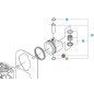 PISTON RING 537536501 ORIGINAL HUSQVARNA