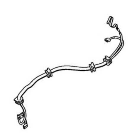 Chainsaw cable harness models MS193T MS193TC-E ORIGINAL STIHL 11374403004 | NewgardenParts.com