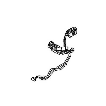 Chainsaw cable harness models MS241C-M ORIGINAL STIHL 11434403008 | NewgardenParts.com