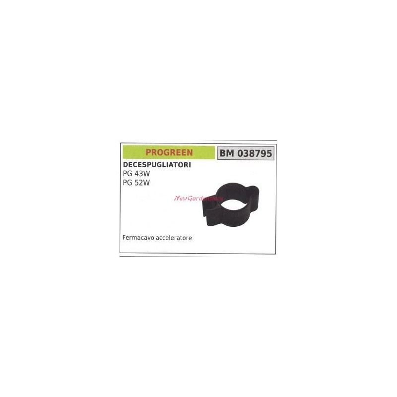 PROGREEN Brushcutter PG 43W cable clamp 038795