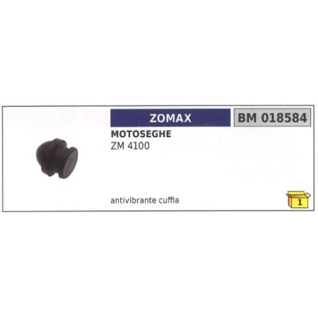 Antivibrante cuffia ZOMAX motosega ZM 4100 018584 | NewgardenParts.com