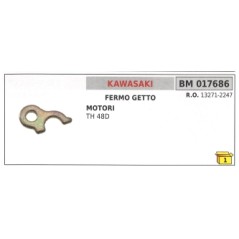 Retenedor del chorro de la desbrozadora KAWASAKI TH 48D 13271-2247