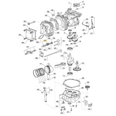 Fermo trattorino tagliaerba modelli 1328H 1330M ORIGINALE STIGA 118551246/0 | NewgardenParts.com