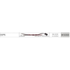 GGP-Gaszug mit GGP-Stecker für Duplex Vip-Rasenmäher 023029 | NewgardenParts.com