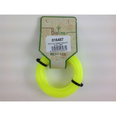 Filo BIOLINE decespugliatore giallo diametro tondo 2,4 mm lunghezza 15 mt | NewgardenParts.com