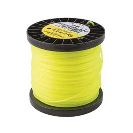 Fil pour débroussailleuse diamètre 6 mm bobine 8 kg | NewgardenParts.com
