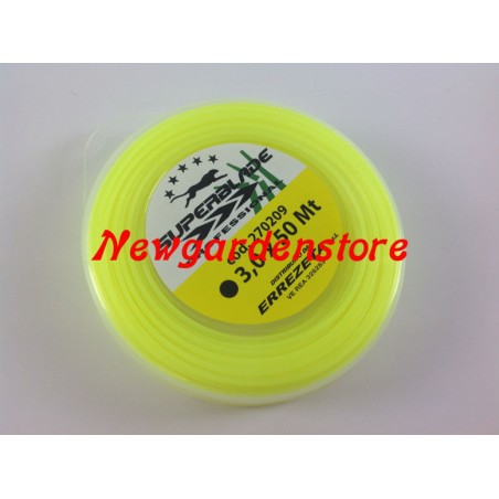 Filo per decespugliatore giallo 270209 diametro tondo 3,0mm 50 metri | NewgardenParts.com