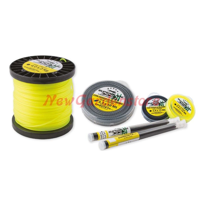 Wire for brushcutter yellow colour weight 2 kg 270227