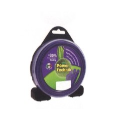 Alambre POWER TECHNIK desbrozadora violeta diámetro redondo 1,6 mm longitud 15 mt