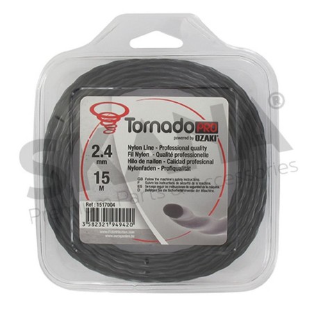 FILO TAGLIABORDI TWISTATO 2,4MM RIF 1517004 COMPATIBILE OZAKI TORNADO | NewgardenParts.com