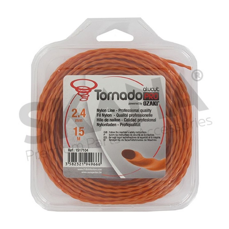 HILO DE RECORTADORA TRENZADO 2,4MM RIF 1517104 COMPATIBLE TORNADO