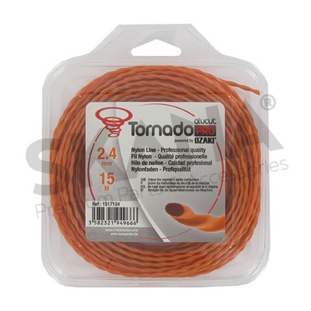 FILO TAGLIABORDI TWISTATO 2,4MM RIF 1517104 COMPATIBILE TORNADO | NewgardenParts.com