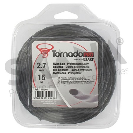 FILO TAGLIABORDI TWISTATO 2,7MM RIF 1517005 COMPATIBILE OZAKI TORNADO | NewgardenParts.com