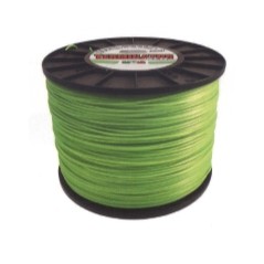 Filo TERMINATOR decespugliatore verde diametro quadro 2,4 mm lunghezza 1616 mt | NewgardenParts.com