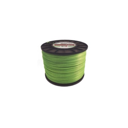 Filo TERMINATOR decespugliatore verde diametro quadro 2,4 mm lunghezza 1616 mt | NewgardenParts.com