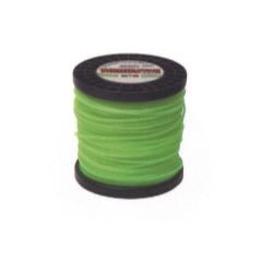 Alambre TERMINATOR, verde desbrozadora, diámetro cuadrado 2,4 mm, 247 m de longitud | NewgardenParts.com