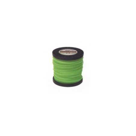 Fil de fer TERMINATOR, débroussaillé vert, carré de 2,4 mm de diamètre, 247 m de long | NewgardenParts.com