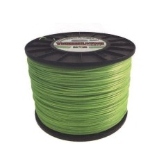 Filo TERMINATOR decespugliatore verde diametro tondo 2,4 mm lunghezza 1721 mt