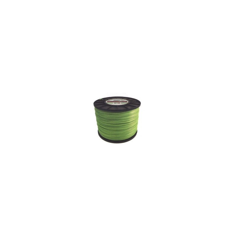 Filo TERMINATOR decespugliatore verde diametro tondo 2,4 mm lunghezza 1721 mt