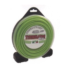 Filo TERMINATOR decespugliatore verde diametro tondo 2,4 mm lunghezza 90 mt