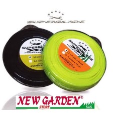 Bürstenmäherkopf Draht gelb 270219 quadratischer Durchmesser 3,0 mm 2kg | NewgardenParts.com