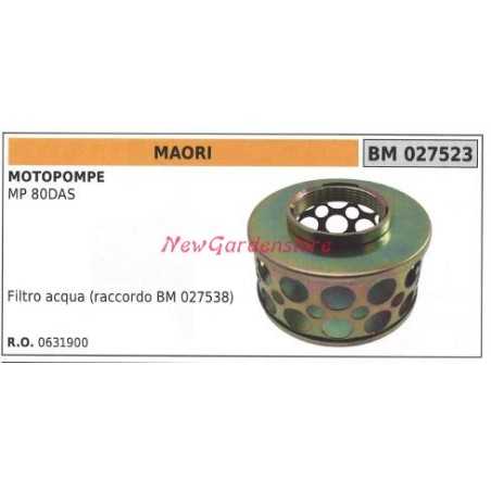 Filtre à eau MAORI motopompe MP 80DAS 027523 | NewgardenParts.com