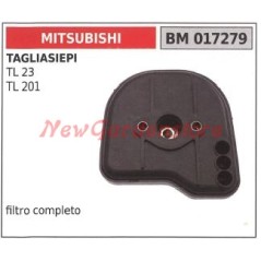 Filtro aria MITSUBISHI motore 2tempi montato su tagliasiepe TL23 017279 | NewgardenParts.com