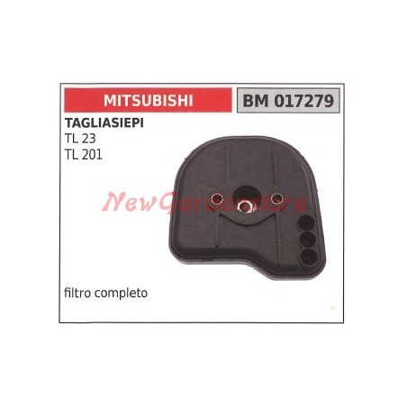 Filtro aria MITSUBISHI motore 2tempi montato su tagliasiepe TL23 017279 | NewgardenParts.com