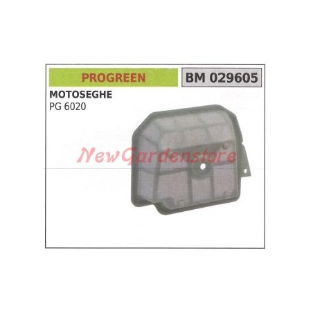 Filtro aria PROGREEN per motosega PG 6020 PG6020 029605 | NewgardenParts.com