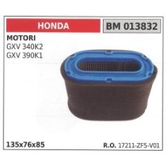 Filtro aria 135x76x85mm HONDA generatore GXV 340K2 COMPATIBILE | NewgardenParts.com