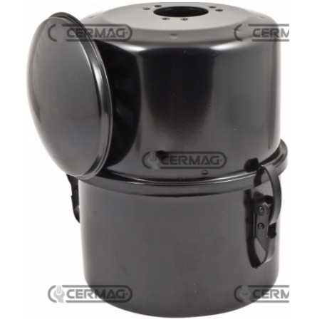 Oil immersed air filter with cap RUGGERINI farm machine engine | NewgardenParts.com