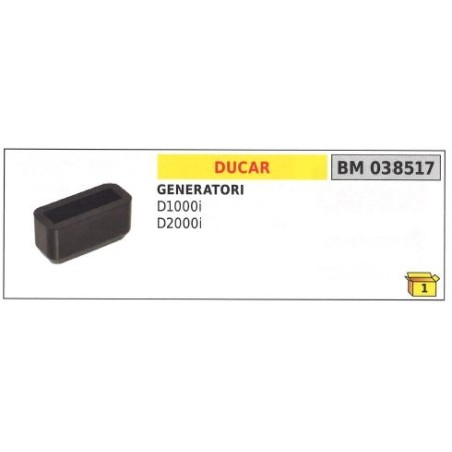 Antivibrante DUCAR per generatore di corrente D1000i D2000i 038517 | NewgardenParts.com