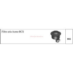 ACME BCS Luftfilter für Wandertraktor 802 | NewgardenParts.com