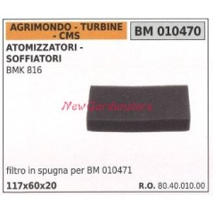 Filtro aria AGRIMONDO motore atomizzatore soffiatore BMK 816 010470