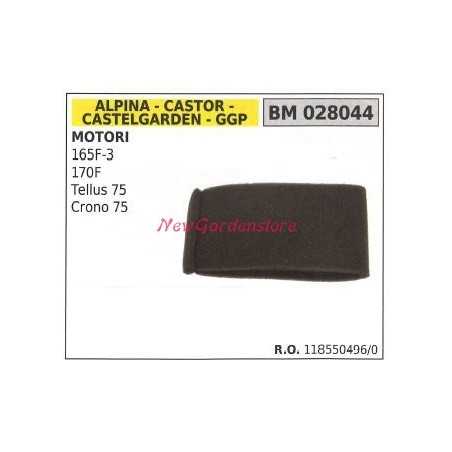 Air filter ALPINA engine brushcutter 165F-3 170F TELLUS 75 CRONO 75 028044 | NewgardenParts.com