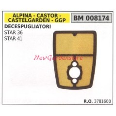 Filtro aria ALPINA motore decespugliatore STAR 36 41 008174 | NewgardenParts.com