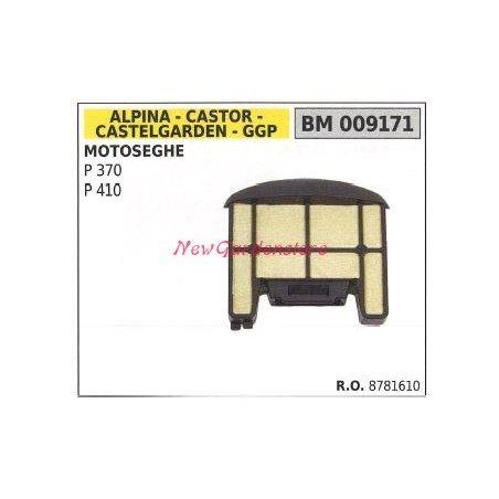 Filtro aria ALPINA motore motosega P 370 410 009171 | NewgardenParts.com