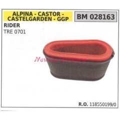 Filtre à air ALPINA moteur de tondeuse à gazon rider TRE 0701 028163