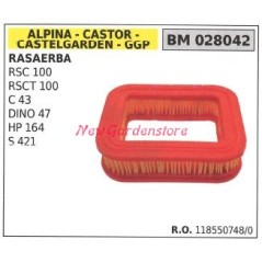 Air filter ALPINA lawn mower engine RSC 100 RSCT 100 028042