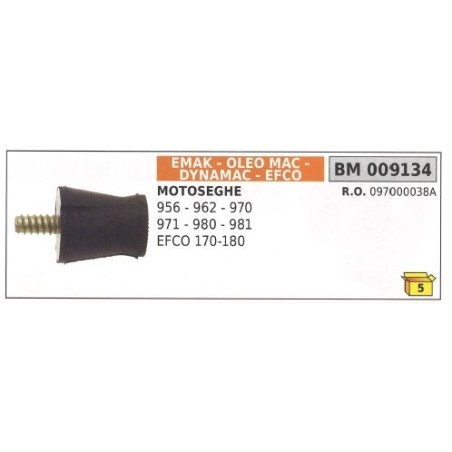 Antivibrante OLEOMAC motosega 956 962 970 971 980 981 EFCO 170 180 097000038A | NewgardenParts.com