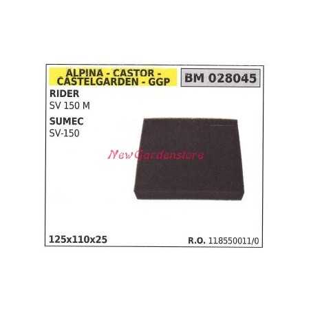 Air filter ALPINA lawn mower engine SV 150 M lawn mower 028045 | NewgardenParts.com