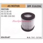 Filtro aria AS MOTOR motore rasaerba tosaerba tagliaerba AS 21 26 45 016206