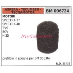 ASPERA filtre à air moteur tondeuse spectra 37 40 tvs 006724