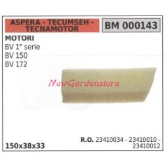 ASPERA filtro de aire motor cortacésped cortacésped BV 1ª SERIE 000143 | NewgardenParts.com