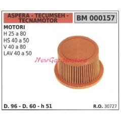 Filtro aria ASPERA motore rasaerba tosaerba tagliaerba da H 28 a 80 000157 | NewgardenParts.com